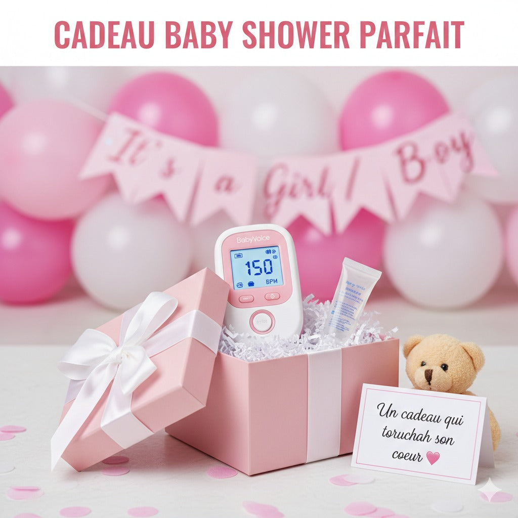 Écoutez les battements du cœur de votre bébé, depuis chez vous ❤️
